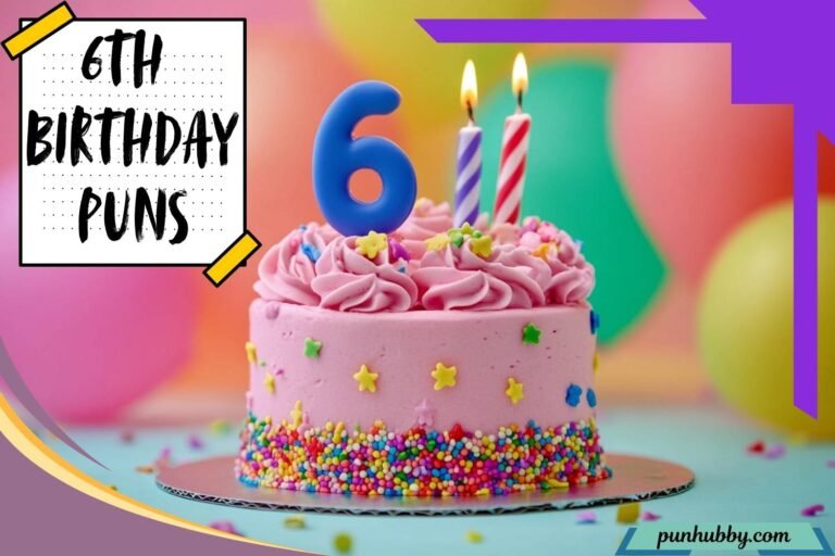 6th birthday puns