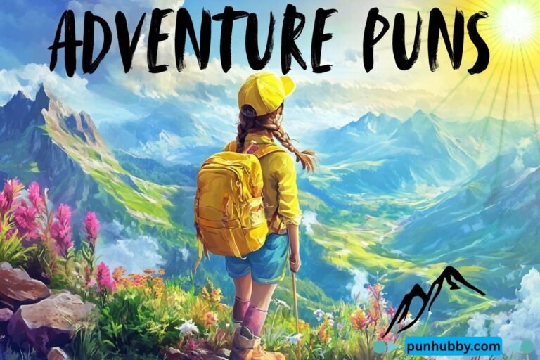 adventure puns