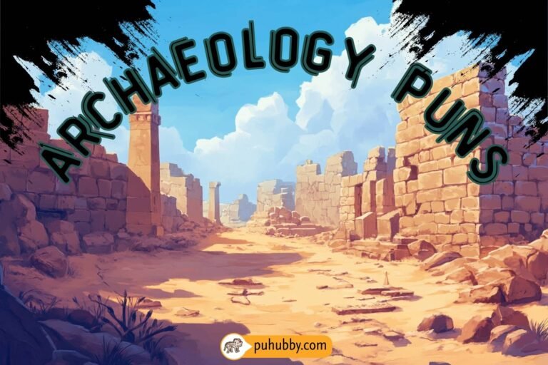 archaeology puns