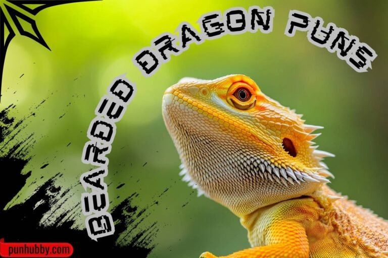 bearded dragon puns