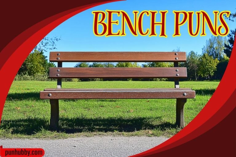 bench puns
