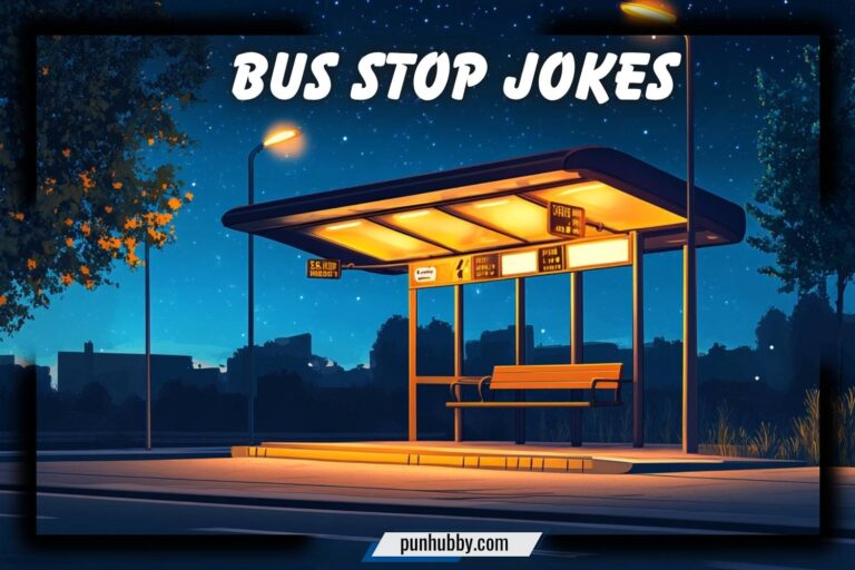 bus stop jokes