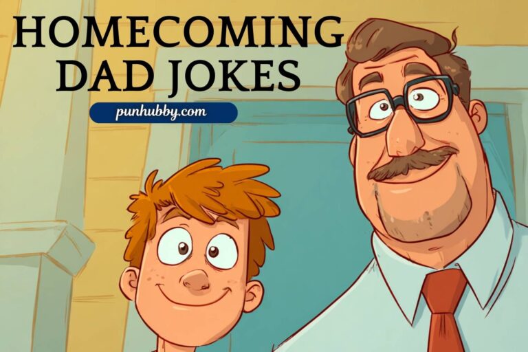 homecoming dad jokes