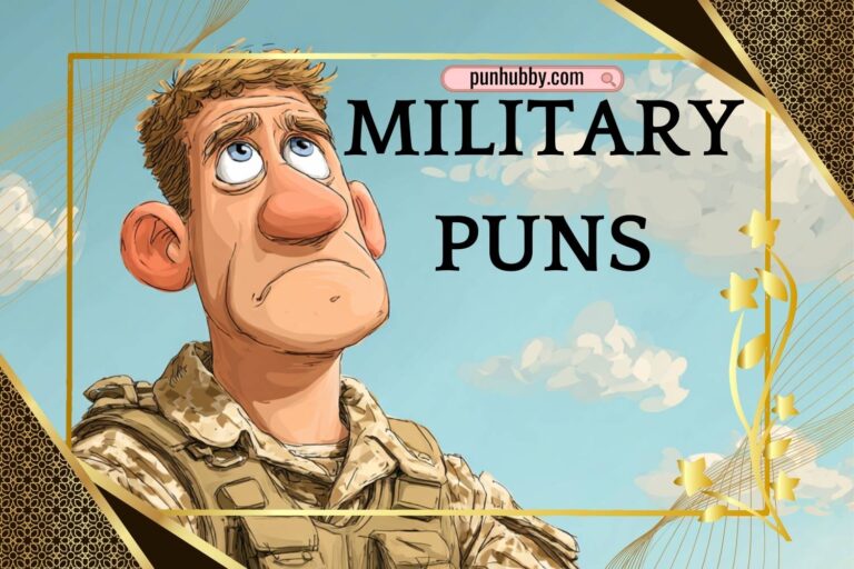 military puns