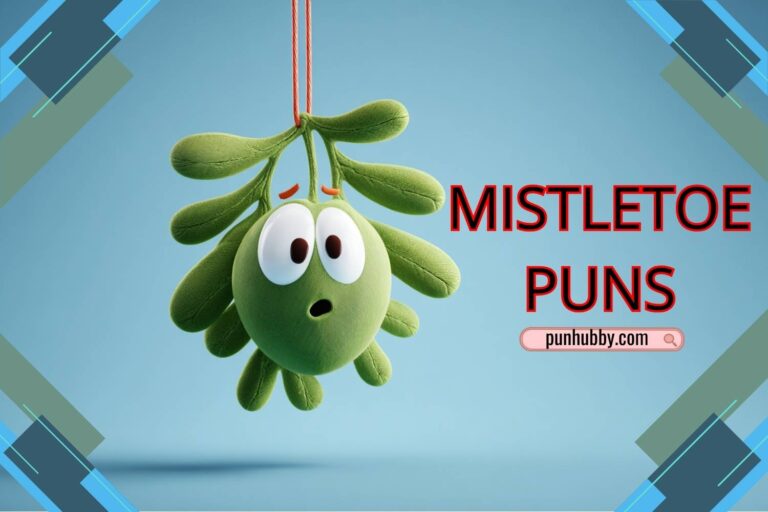 mistletoe puns