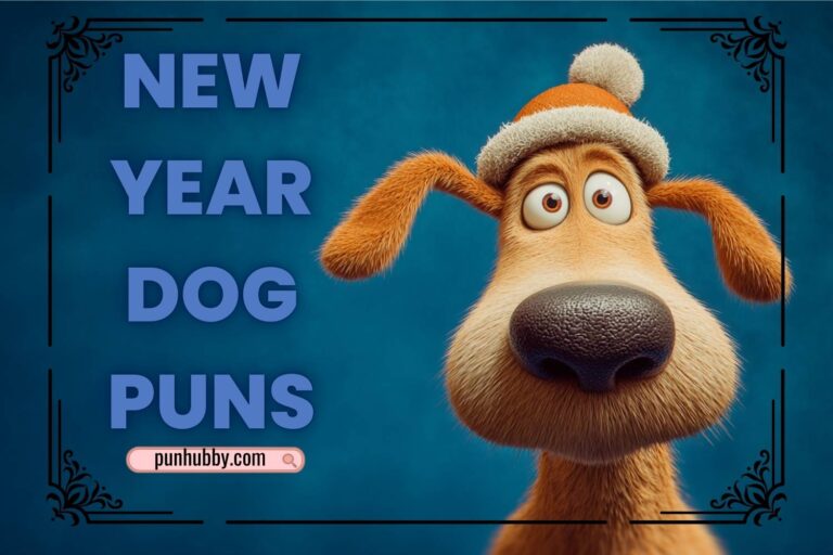 new year dog puns
