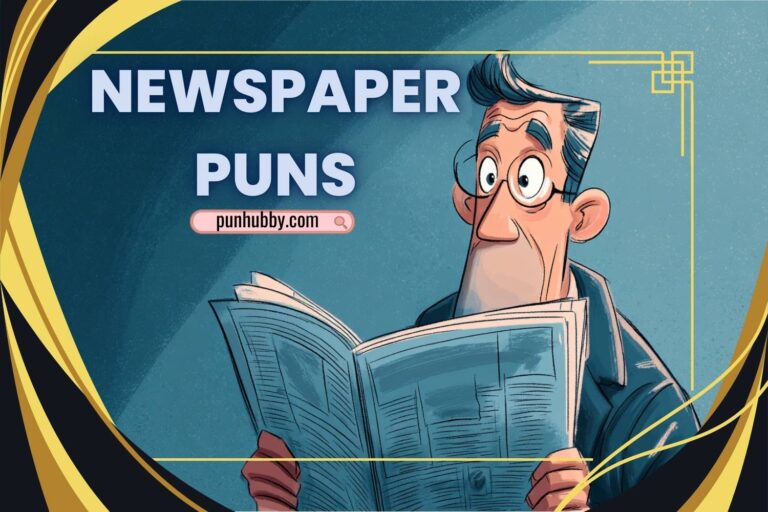 newspaper puns