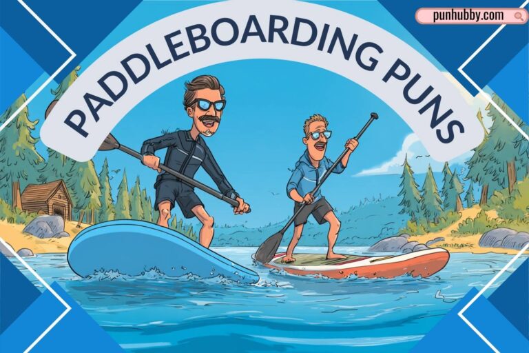 paddleboarding puns