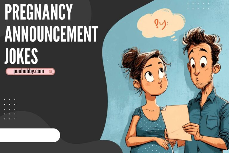 pregnancy announcement jokes