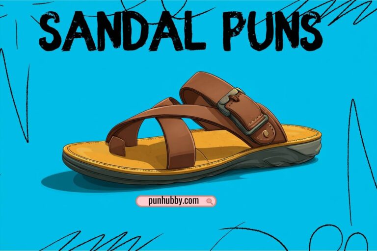 sandal puns