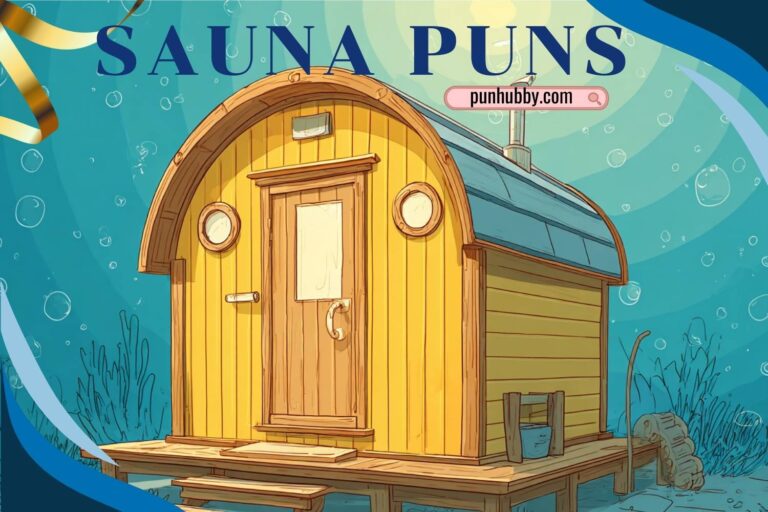 sauna puns