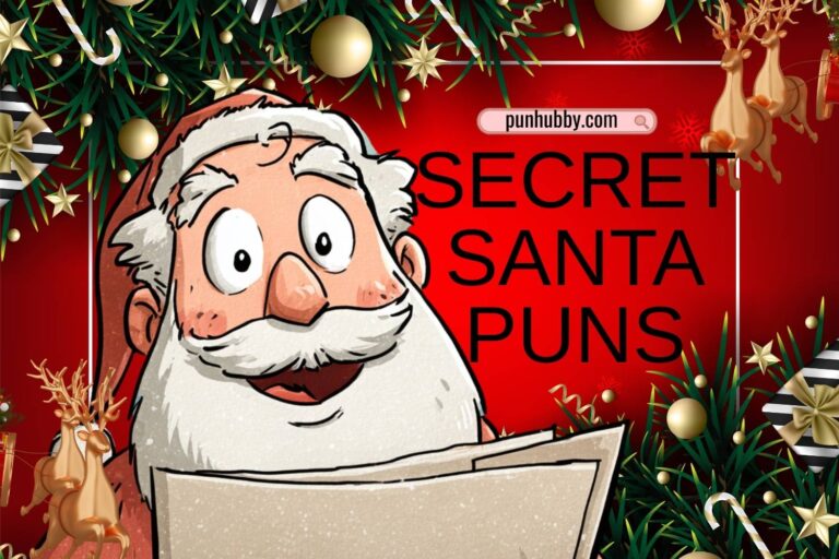 secret santa puns