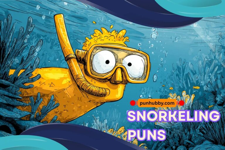 snorkeling puns