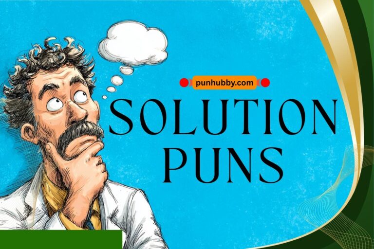solution puns