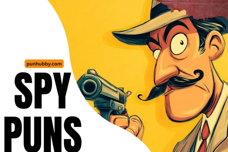 spy puns