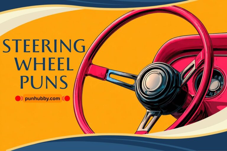steering wheel puns