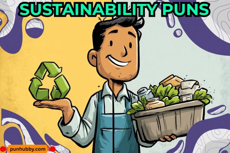 sustainability puns